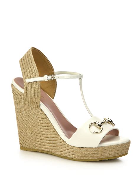 gucci replica wedges|gucci wedge sandals white.